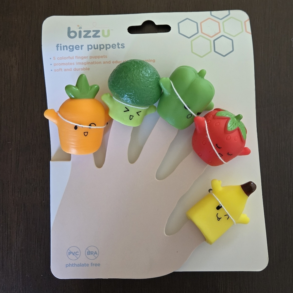 Bizzu Finger Puppets 5 Piece